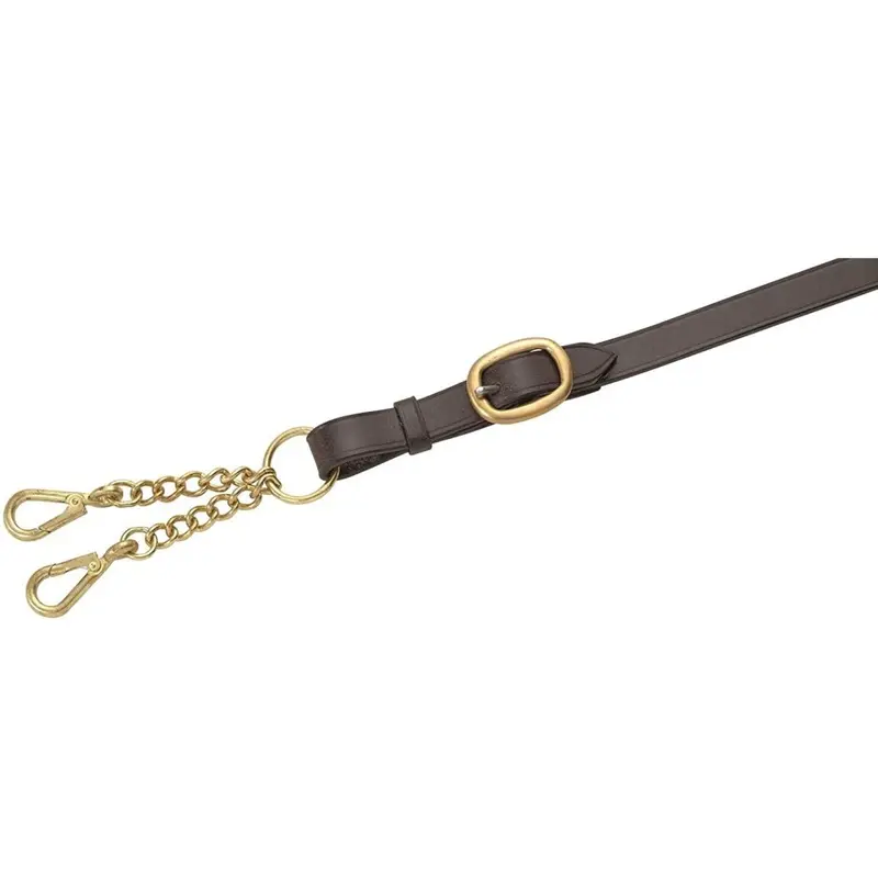 Blenheim (One Size, Havana) Leather Horse Lead Rein