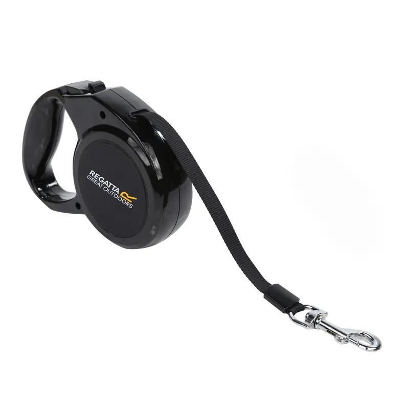 Regatta Unisex Black Extending Dog Lead