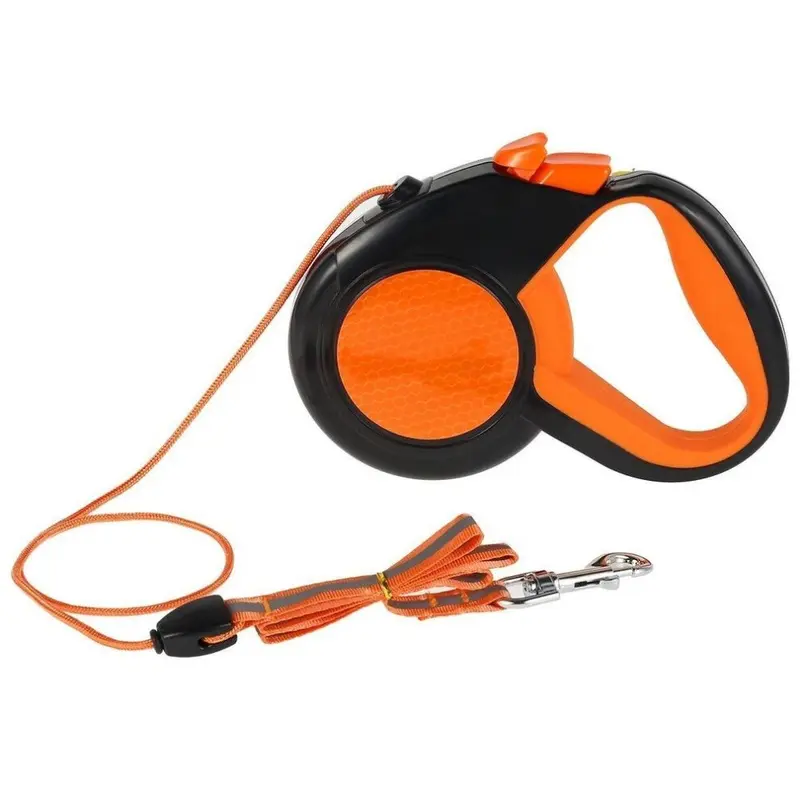 8M Retractable Dog Lead Pet Outdoor Walking Leash Non-Slip Handle For Dogs Small