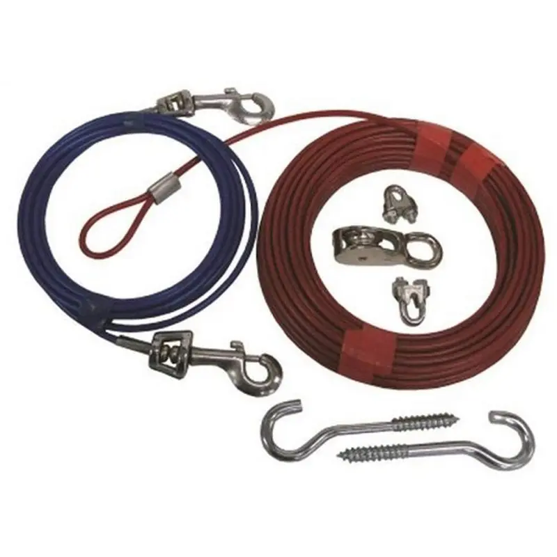 Chef Pdq Boss Pet Q5070 000 99 70 Dog Trolley System With Leash Reds Large