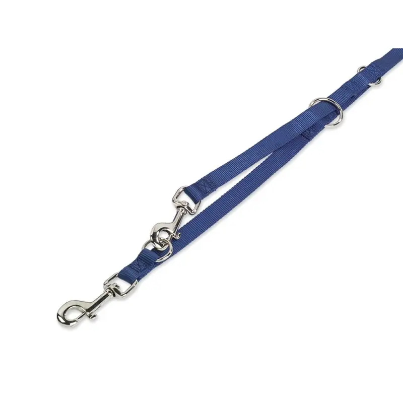 Nobby Classic Dogs Training Leash, 2 m Length x 10 mm Width, Blue