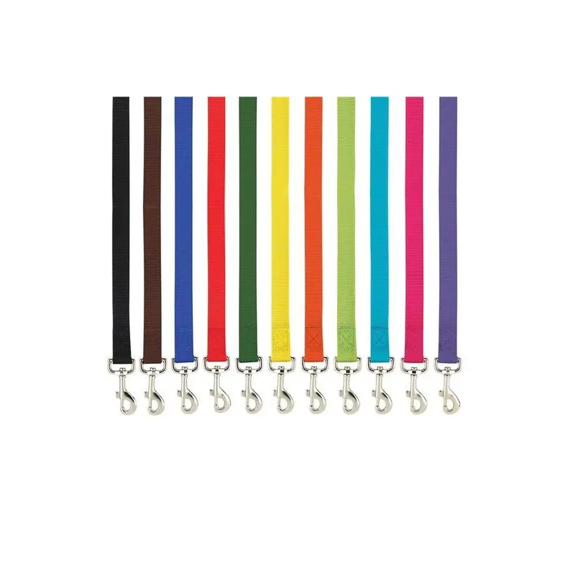 Petedge Black Zm2392 66 6 Ft. X 1 In. Casual Canine Lead Dog Collar, Size 30