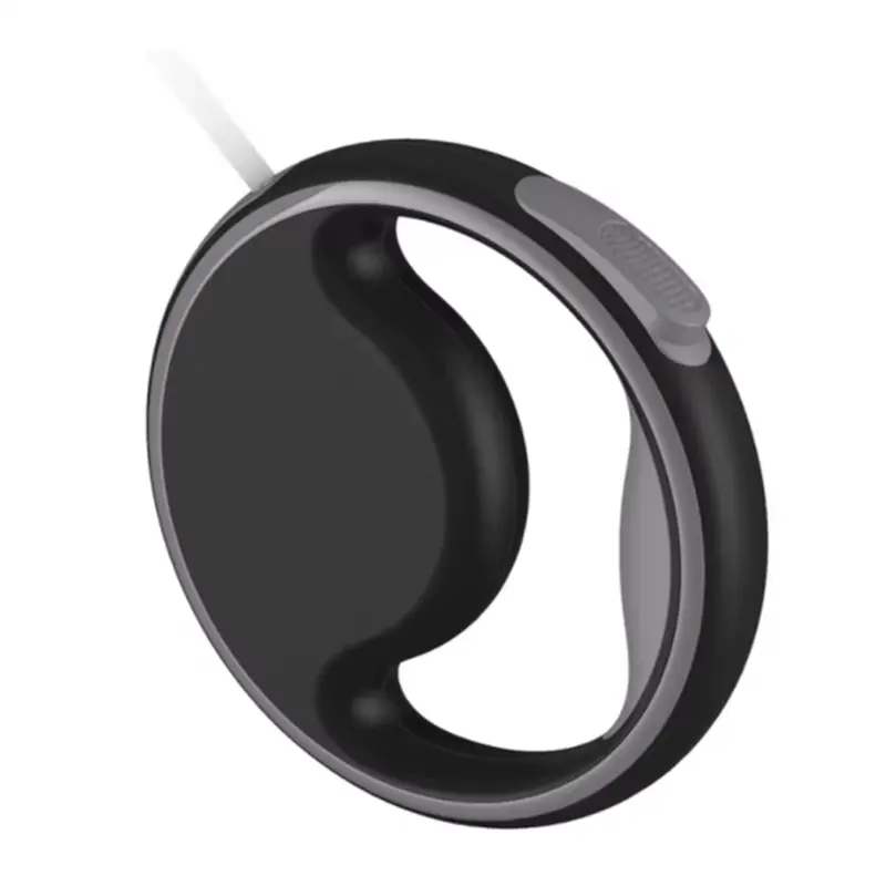 NeznaKov Black Portable Retractable Dog Leash Ring Meter Highlight Size 3