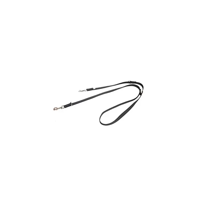 Julius-K9 Gray/Black 218Gm-Dp Color & Super-Grip Leash, Adjustable, 14 Mm X 2.2 M, 2.2M