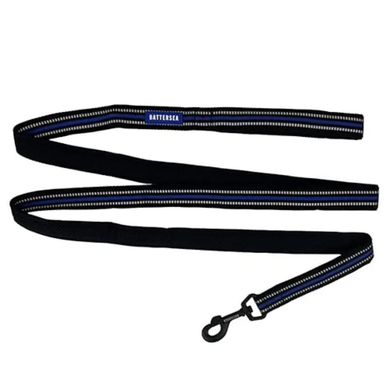 Battersea Reflective Dog Lead Blue 200 cm