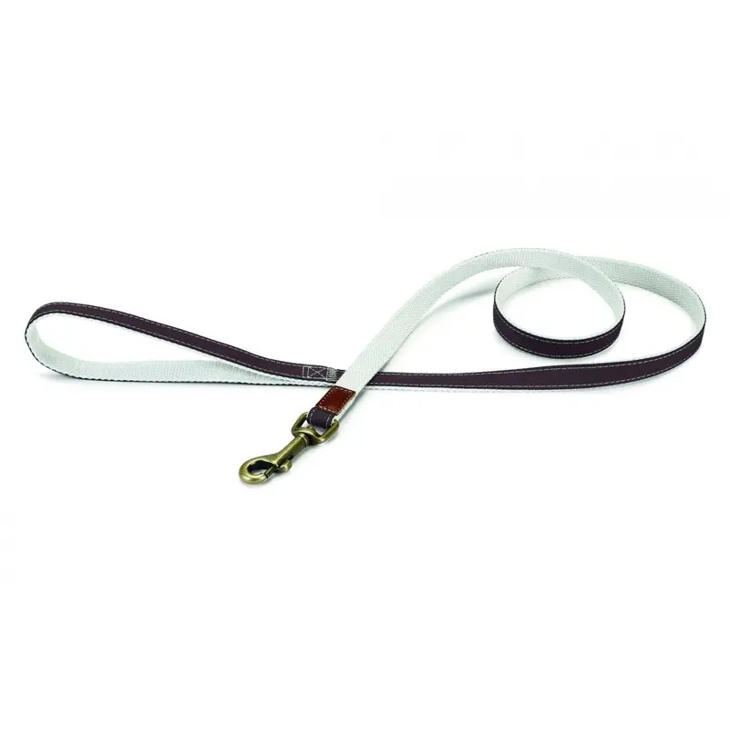 Designed By Lotte Nylon Virante Dog Lead - 15Mm X Brown 120Cm