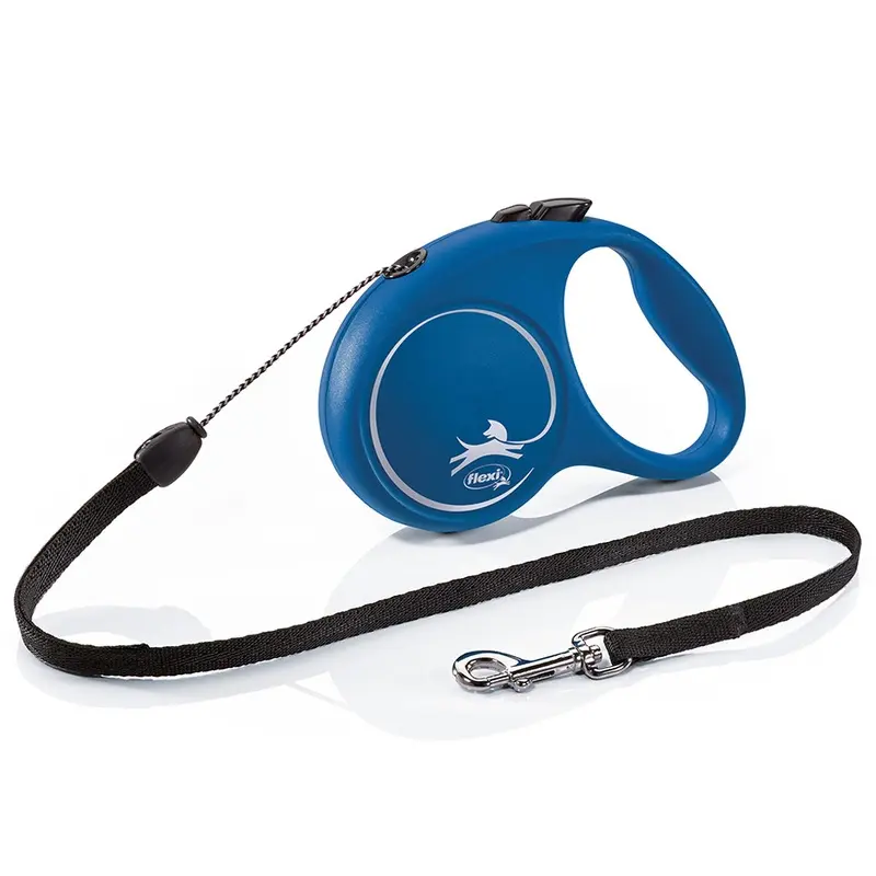 Flexi Fun Extending Dog Lead Cord 5M Blue Small