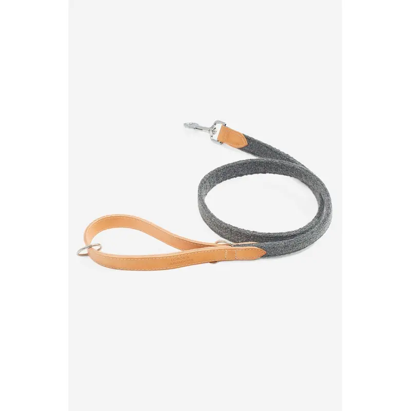 Lords & Labradors Unisex Dark Grey Essentials Herdwick Dog Lead Large