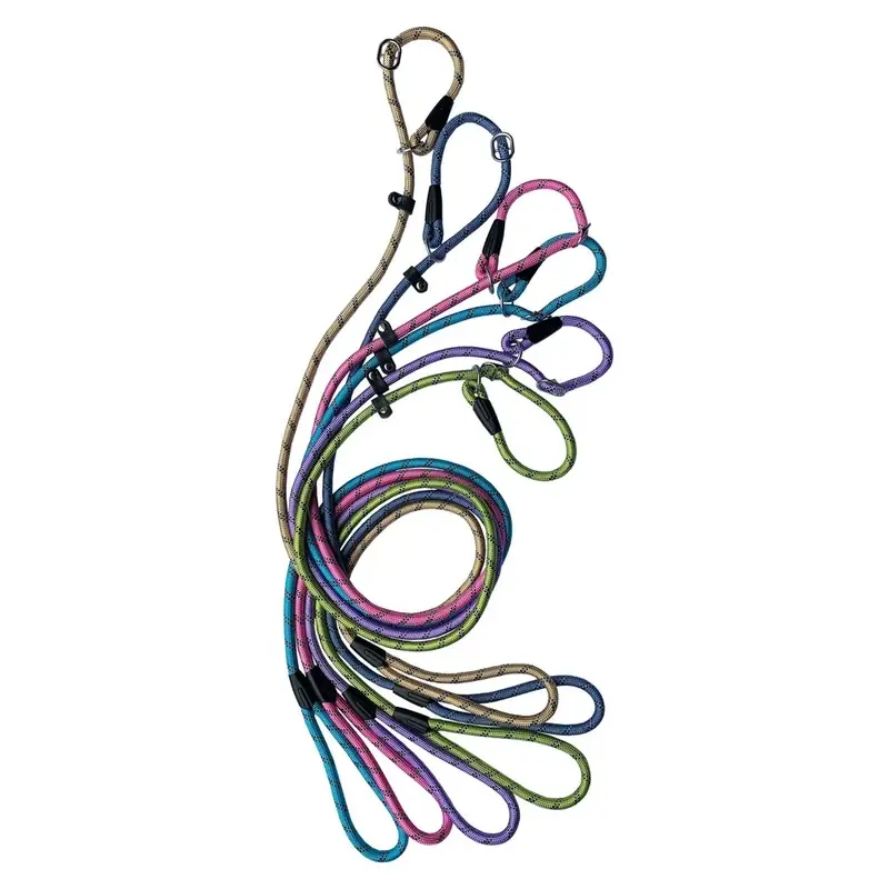 Hemmo & Co Unisex Blue Hemmo And Co Rope Reflective Slip Lead