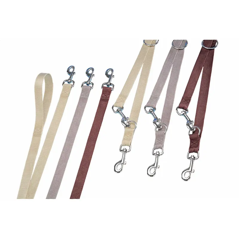 Nobby Training Leash Classic, 200 cm/ 20 mm, Brown
