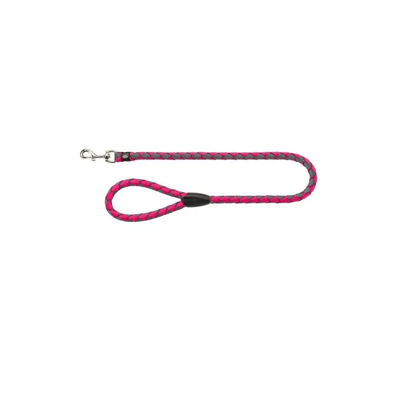 Trixie Fuchsia Cavo Dog Leash - /Graphite, L Large