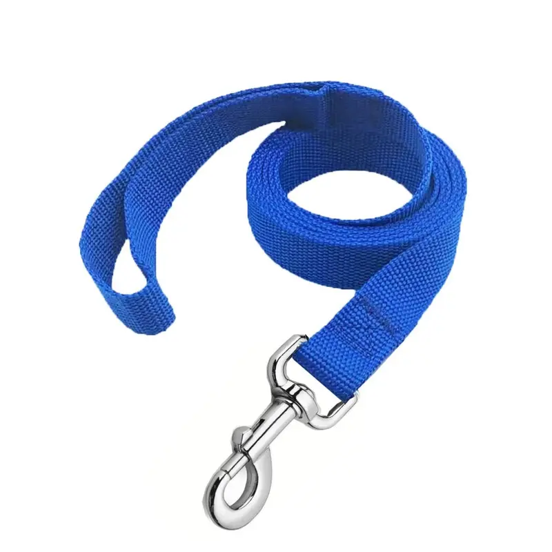 Mandao Blue Strong Nylon Dog Leash 4Ft/ 5 Ft/ 6Ft Dog Leashes For Dogs(5Ft ) Medium