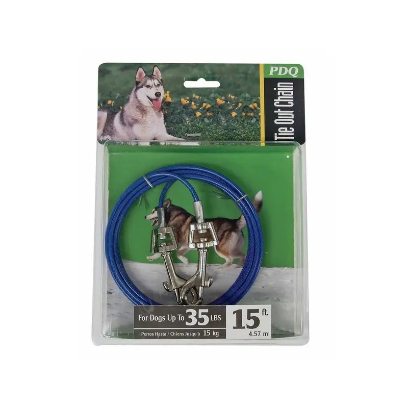 Pdq Tie Out Cable Best For Dogs (457 Cm) Medium