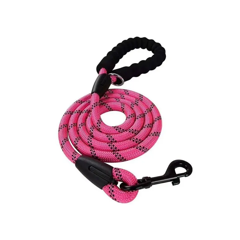 Pet Wiz Pink (, Extra / - 1M) Reflective Rope Dog Lead Small