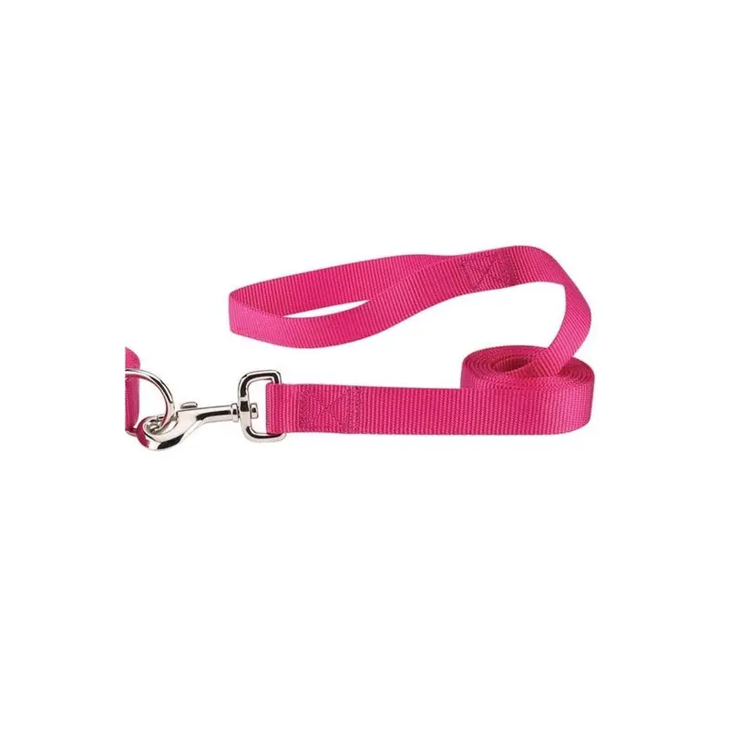 Petedge Pink Zm2392 81 4 Ft. X 0.62 In. Casual Canine Lead, Size 44