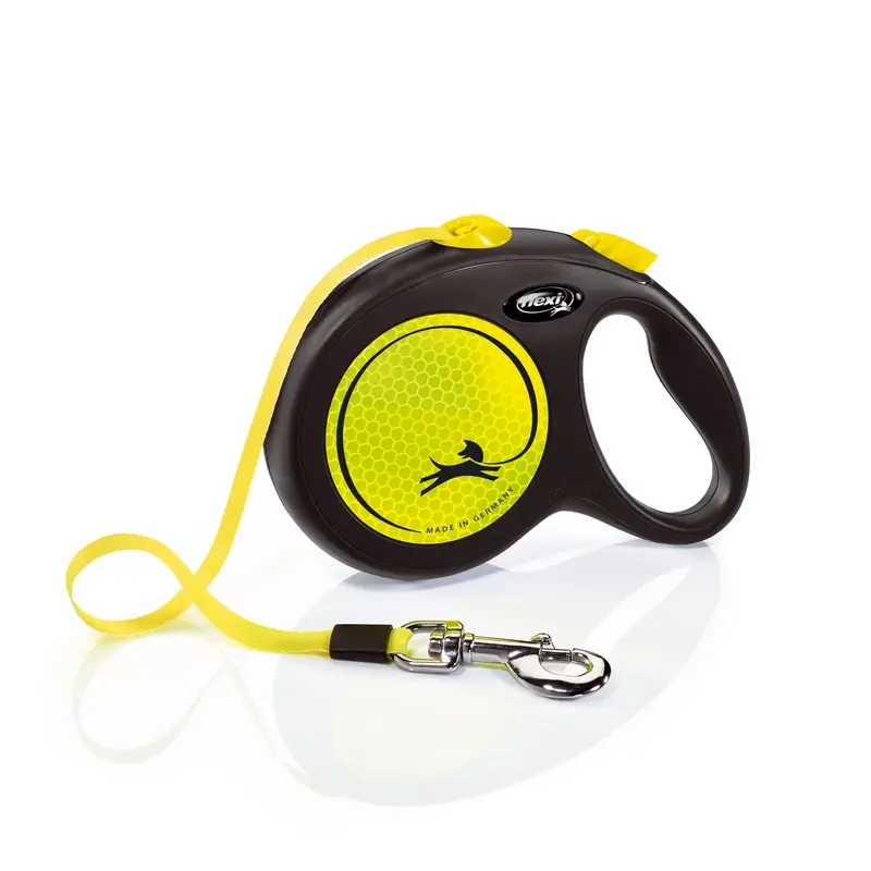 flexi - classic neon strap belt 5 m L Reflect, Multi