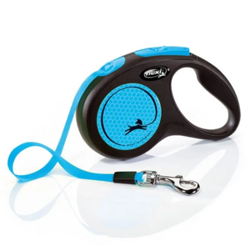 Flexi New Neon Tape S 5M 1-15Kg Blue