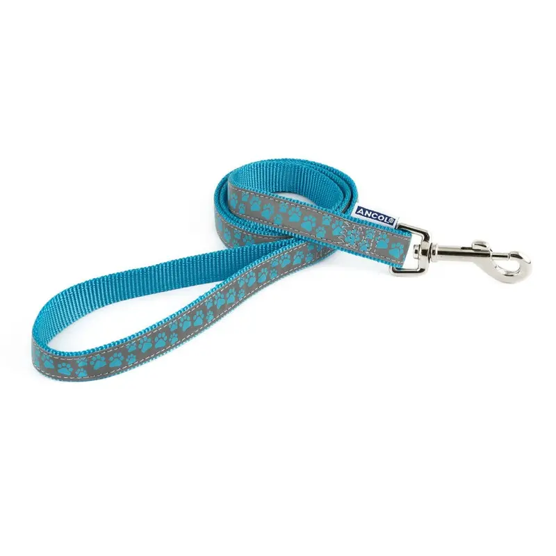 New Ancol Collection Patterned Reflective Dog Lead