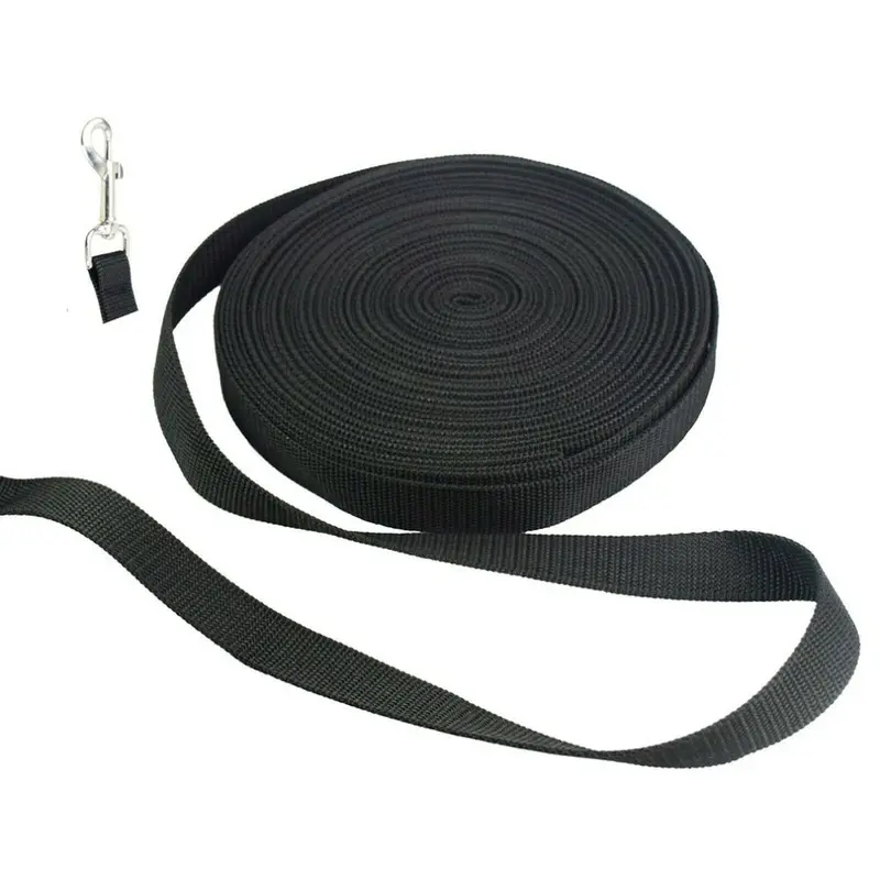 Tmz Dog Pet Puppy Training Lead Leash Long Recall 1 Inches Wide 15M