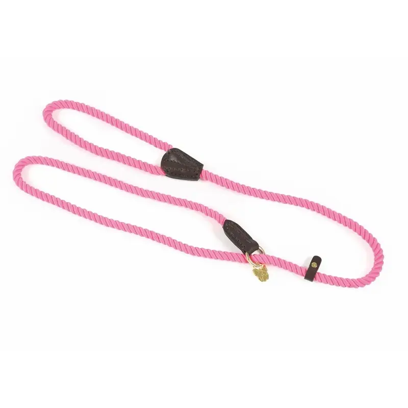 Digby & Fox Unisex Pink Digby And Fox Rope Slip Lead