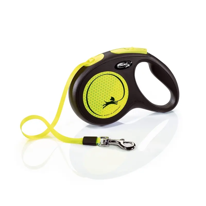 flexi New Neon M Tape 5 m black/neon yellow