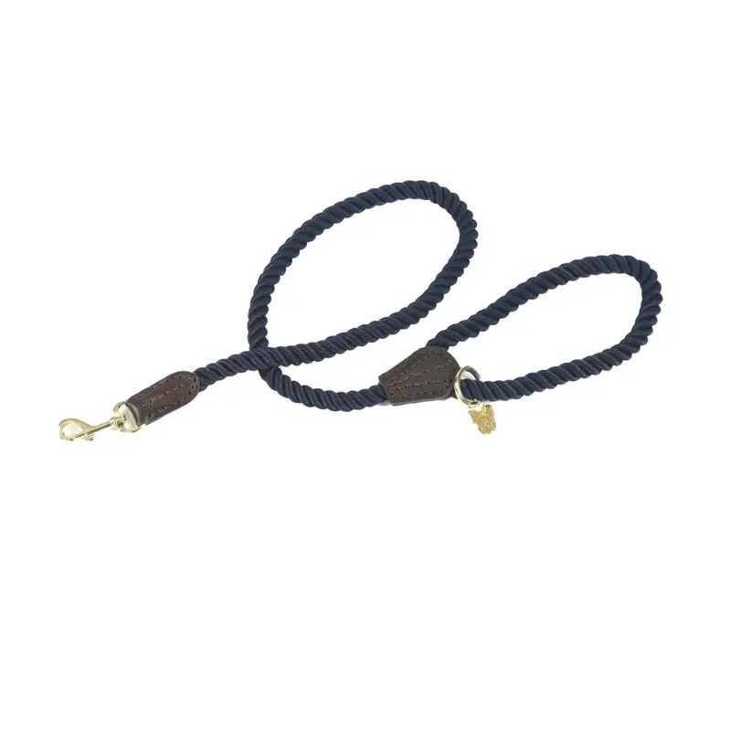 Digby & Fox Blue (One Navy) Twisted Dog Lead 110Cm