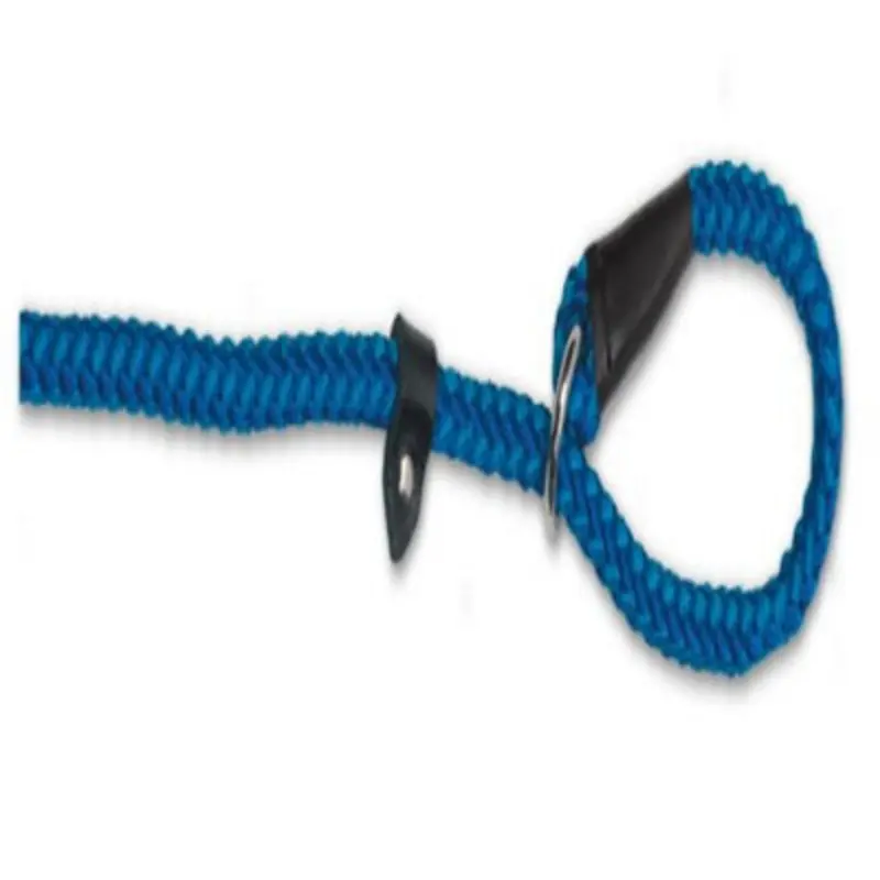 Ancol Blue Viva Nylon Rope Slip Lead 10Mm X1.2m Medium