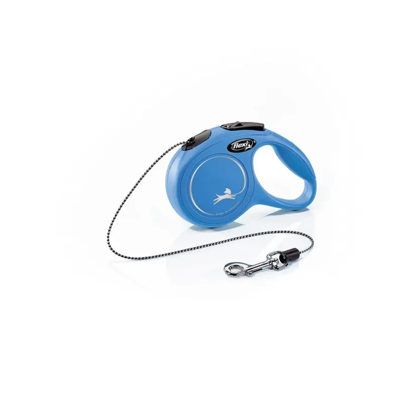 Flexi Blue (8M, ) New Classic Retractable Dog Lead Small