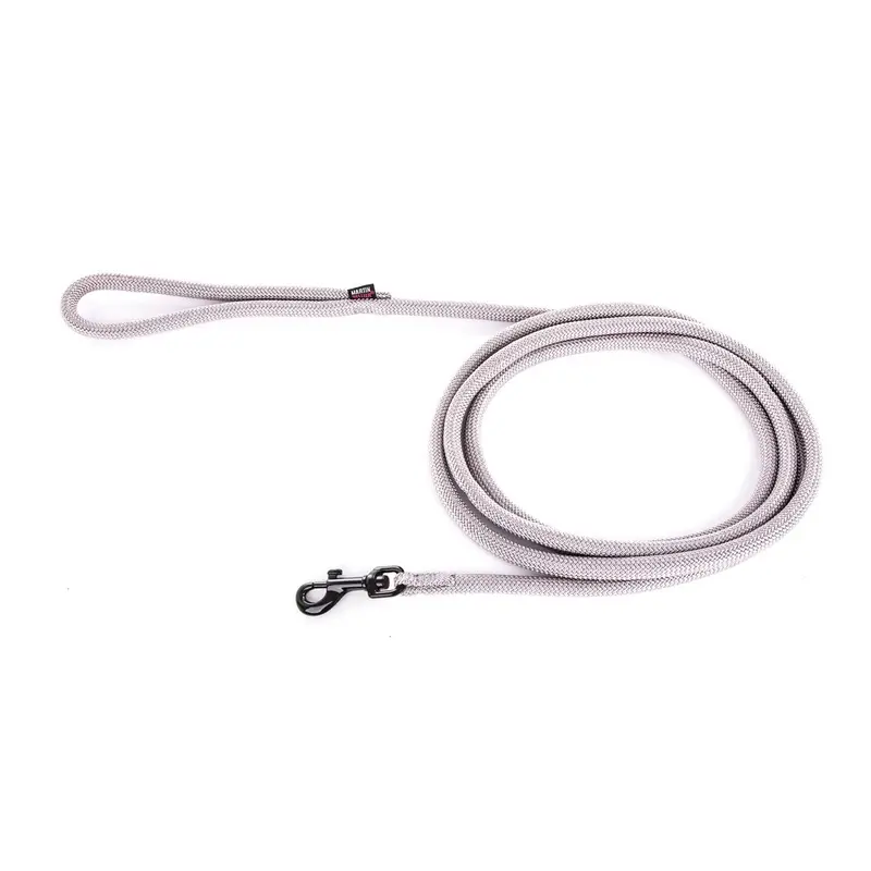 Martin Sellier Gris Round Nylon Dog Leash