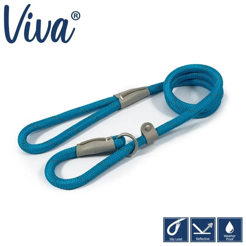 Ancol Slip Lead - Blue Colour: Blue