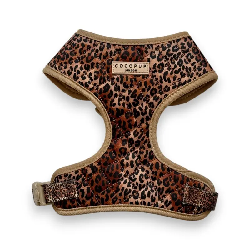Cocopup London Leopard Pup Dog Harness Small