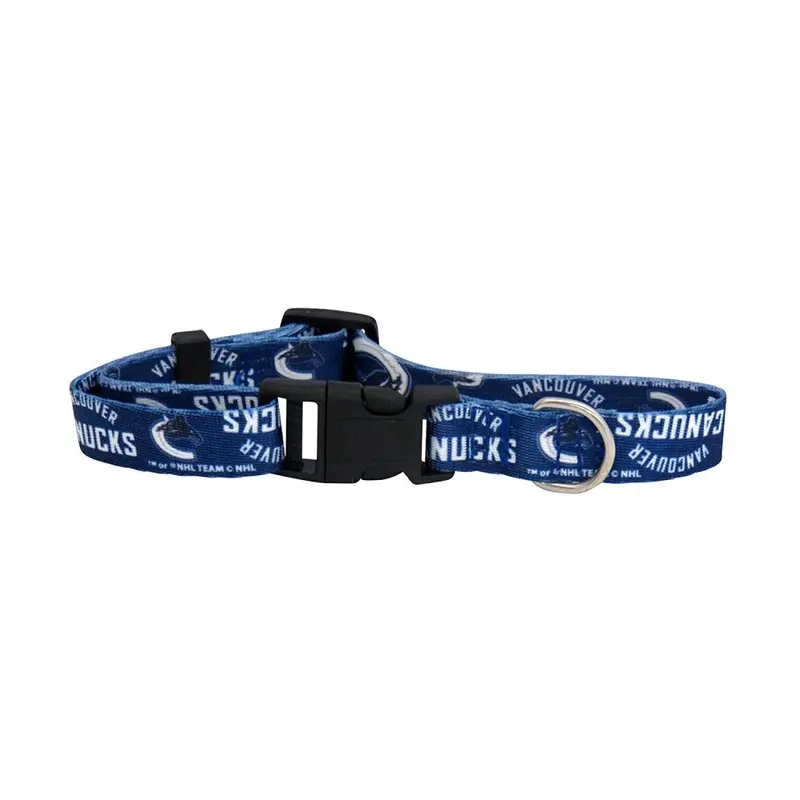Little Earth Vancouver Canucks Pet Collar Size S - Special Order