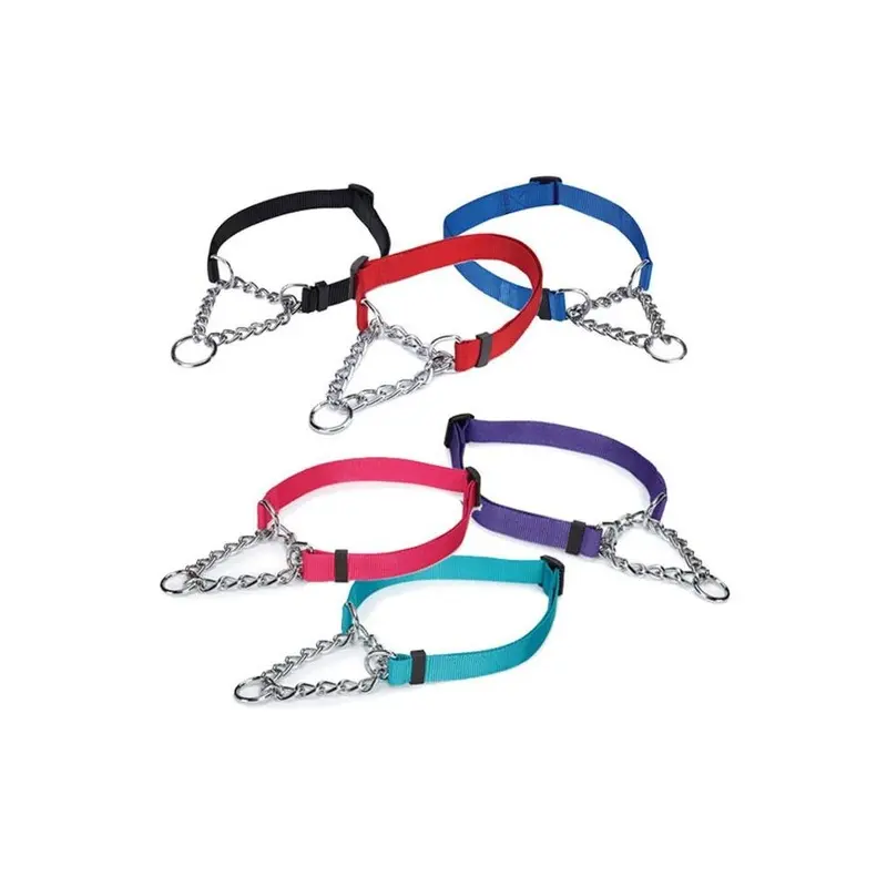 Pamperedpets Martingale Collar 13-18 In Ultra Violet