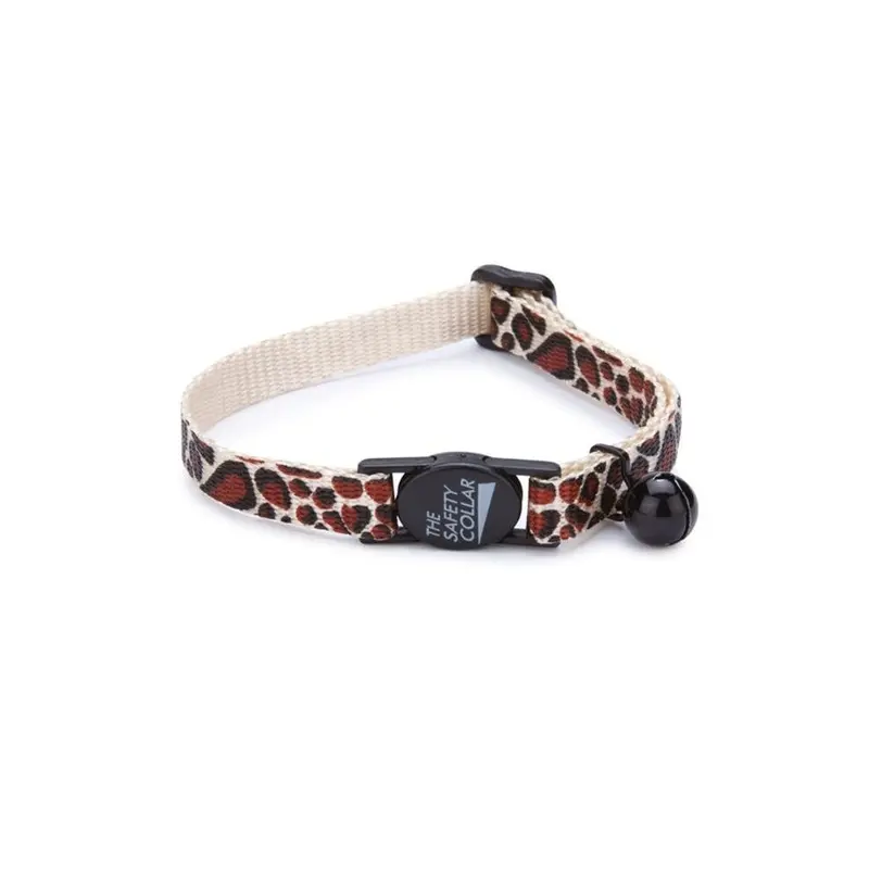 Pet Pals Za1210 11 Esc Animal Print Cat Collar 8-12 In Giraffe Size 08