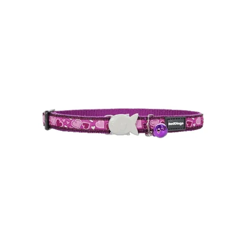 Red Dingo Red,Purple Cat Collar Design Breezy Love Purple