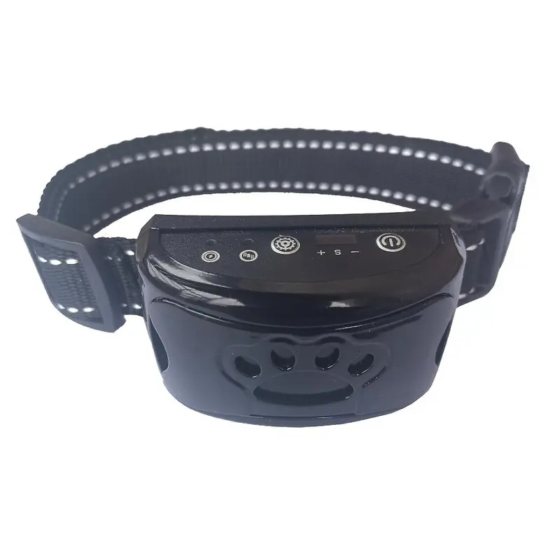 Black (Black) Anti Bark Dog Collar Excessive Barking Device Safe Harmless