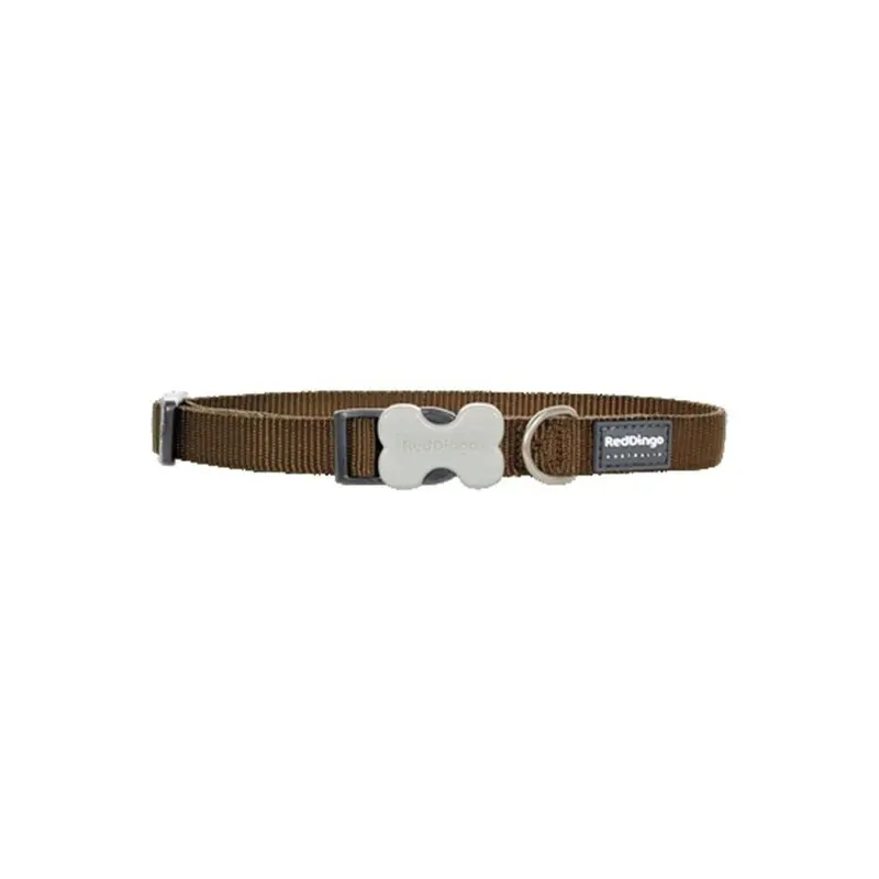 Petpath Brown Dog Collar Classic Large