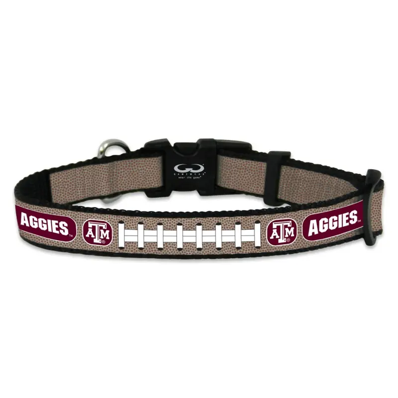 Gamewear Texas A&M Aggies Reflective Toy Football Collar