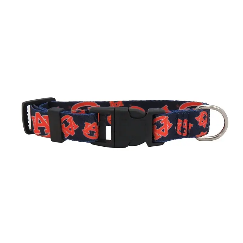 Little Earth Auburn Tigers Pet Collar Medium