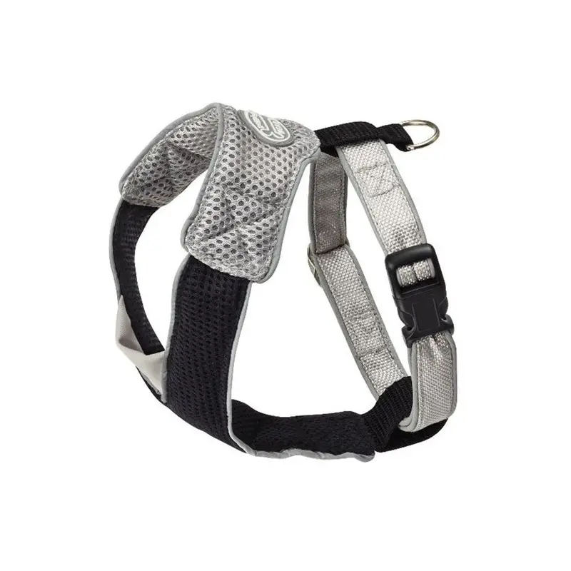 Personagrata Gray/Black V Mesh Harness - Medium