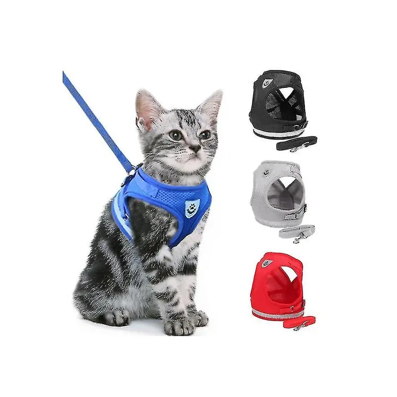 (As show, One size) Cat Harness, Cat Harness Escape Proof