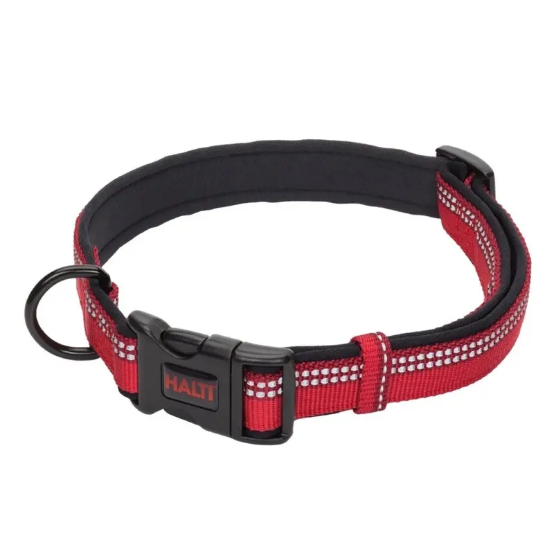 New Halti (S - Neckline: 25Cm-35Cm, ) Comfort Dog Collar Red