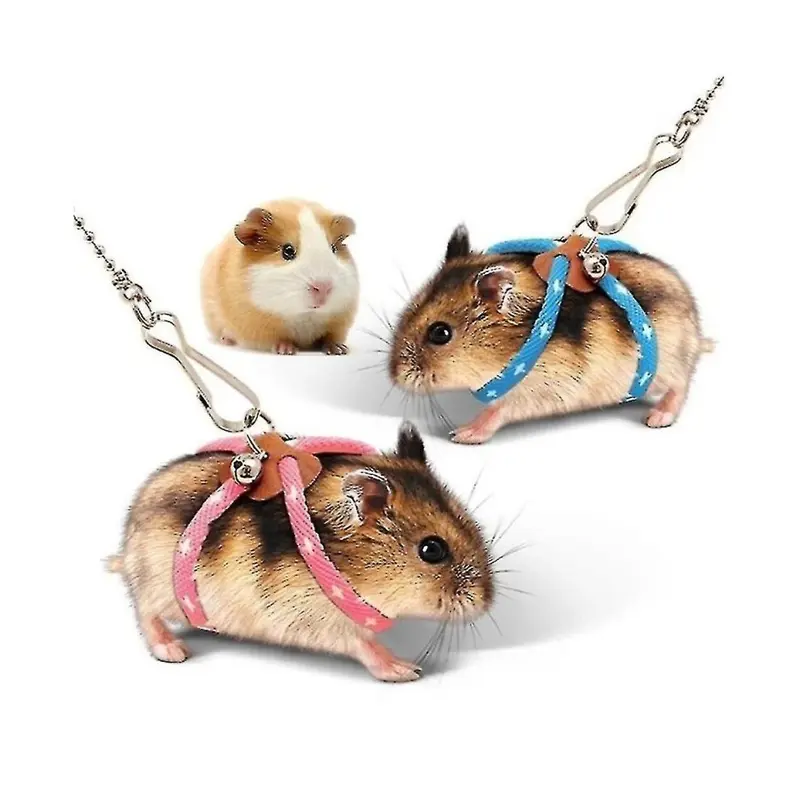 Zeuxo Pet Adjustable Soft Leash Birds Parrots Mice Hamsters Ferrets Rats Small