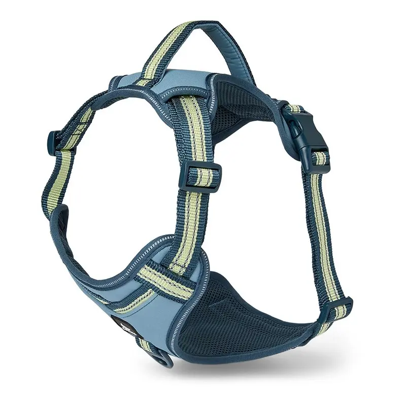 3 Peaks Everest Reflective Dog Harness Blue Small