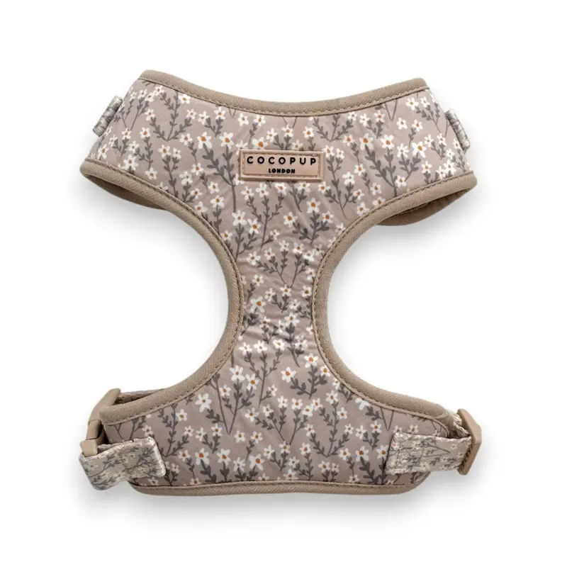 Cocopup London Nude Flowers Dog Harness Small