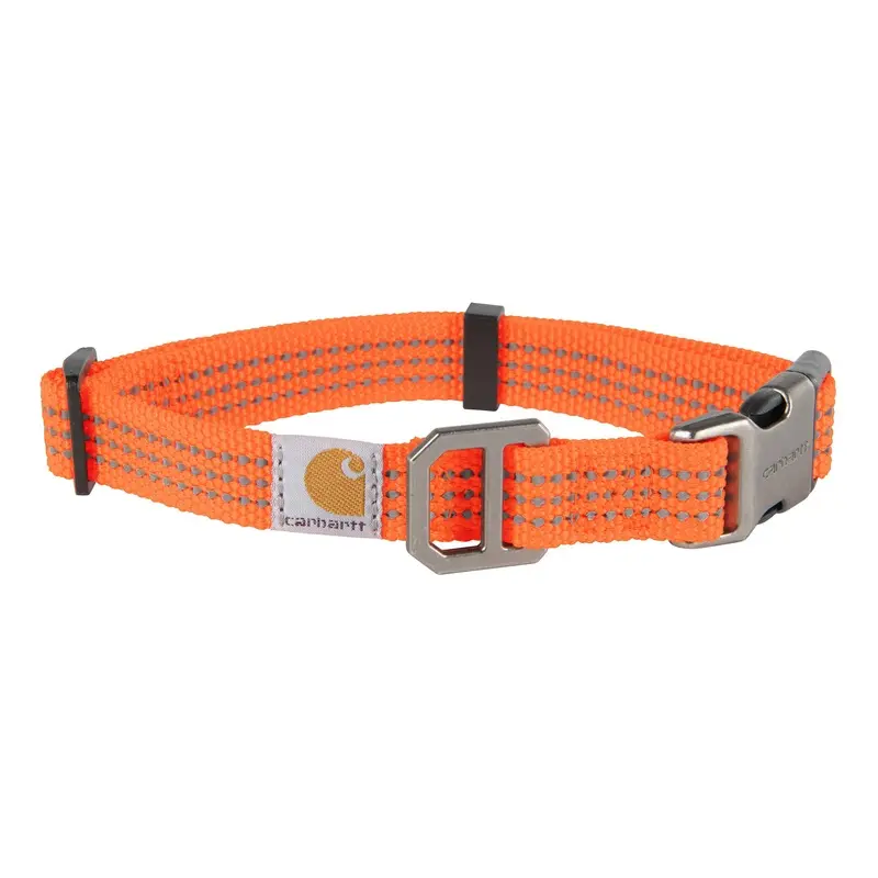 Carhartt Unisexs Dog Collar, Hunter Orange, Medium