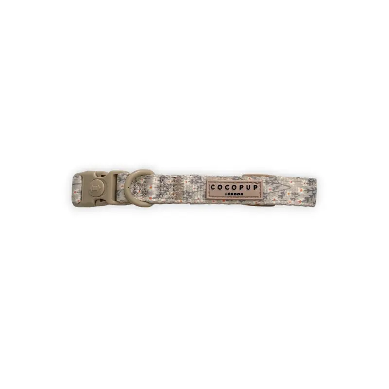 Cocopup London Nude Flowers Dog Collar Small
