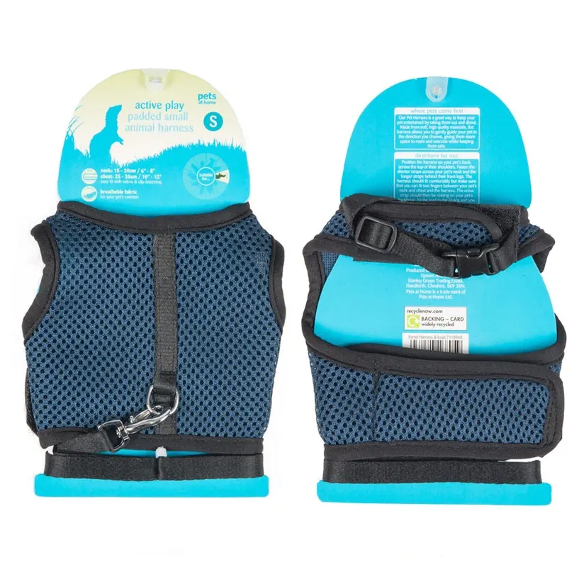 Pets At Home Ferret Padded Harness With Lead