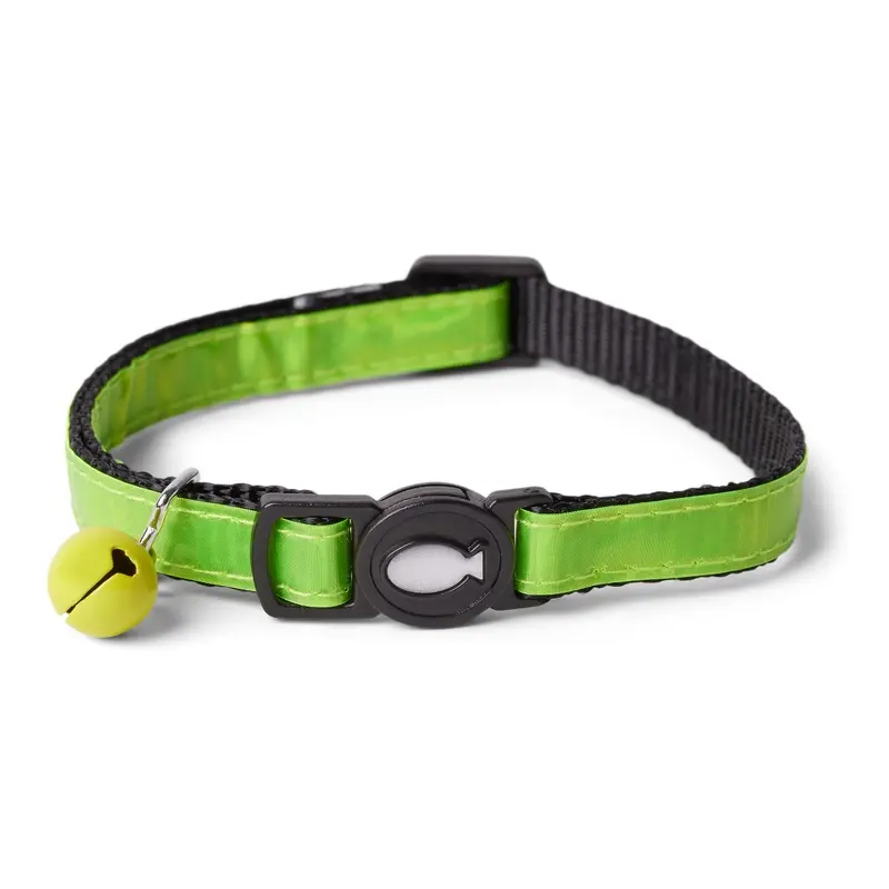 Pets At Home Neon Reflective Cat Collar Yellow