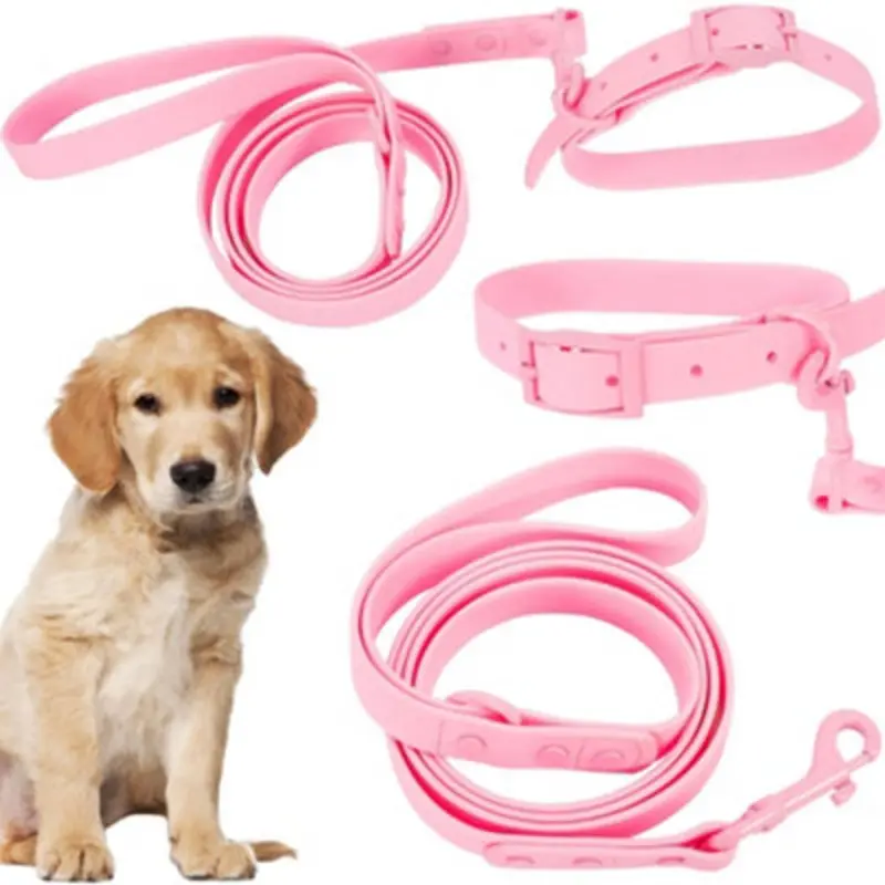 Tutumi Leash And Collar Pj-072 M Pink